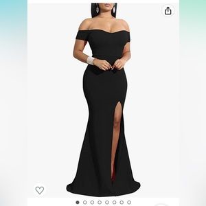 Off The Shoulder Formal Dress!